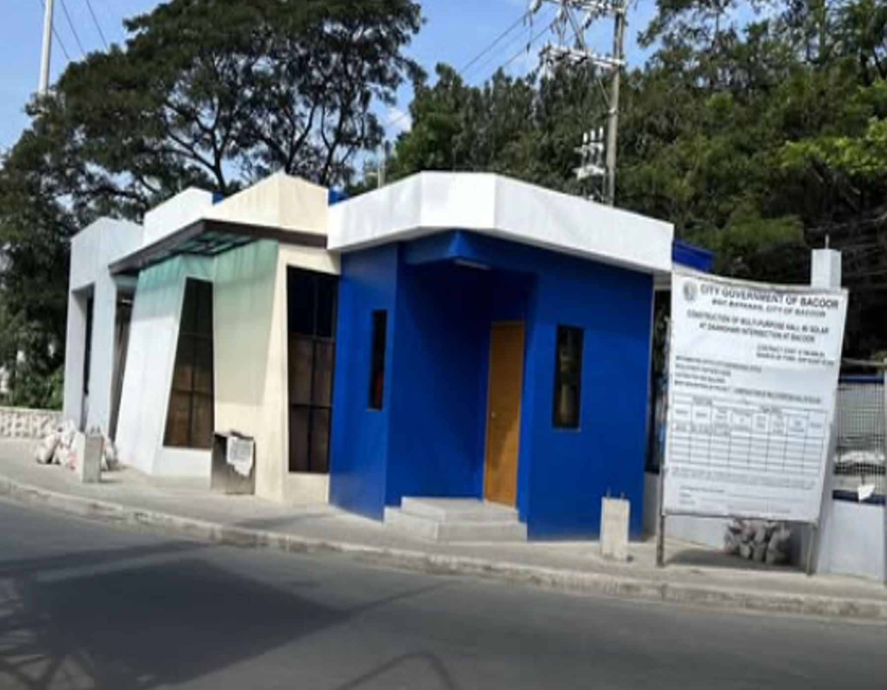 Multi-purpose hall in Bacoor cost nearly ₱10 million?